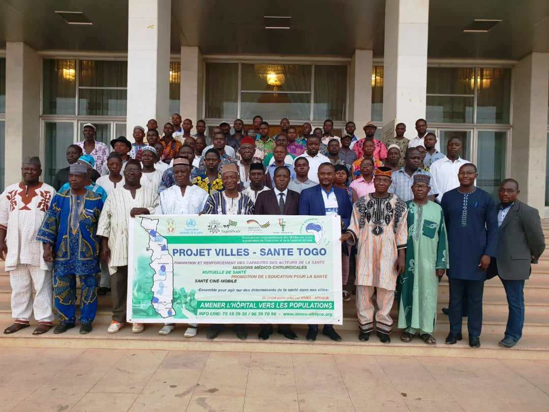 Formation des acteurs impliqués dans le projet Villes Santé Togo AIMES-AFRIQUE couvre Kara et Mango